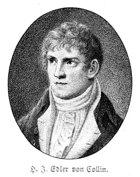 Portrait of Heinrich Joseph von Collin
