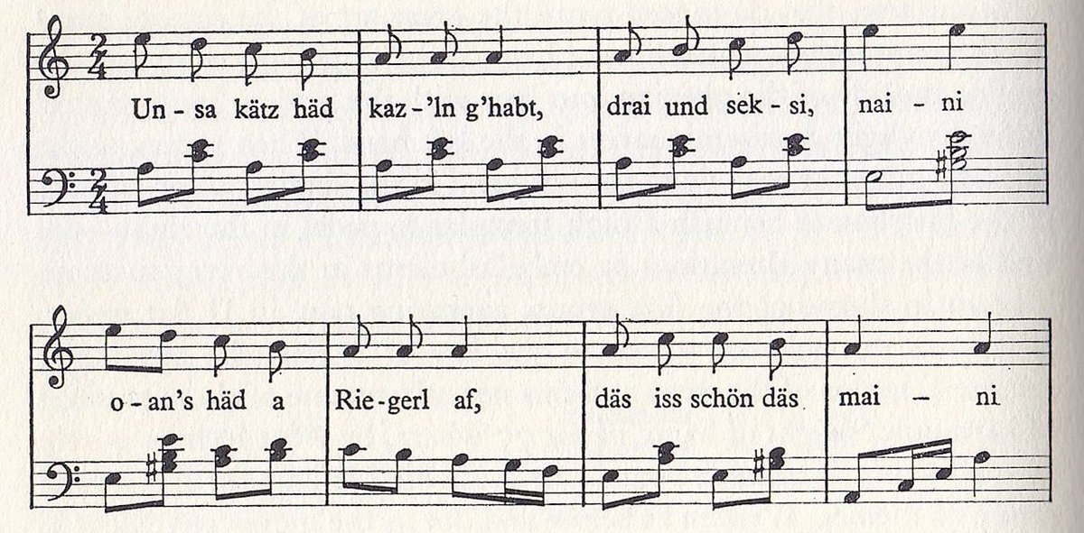 Austrian folksong Beethoven quoted in Opus 110