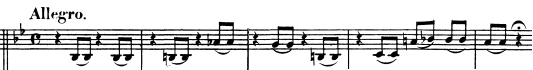 The Baby Steps Theme in the Great Fugue