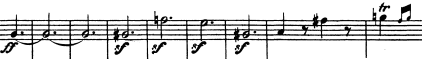 The Ominous Theme in the Great Fugue